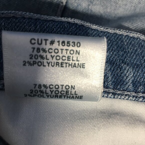 J Brand Selena Raw Hem Cropped Jeans Valley Wash Size 26 - Picture 10 of 10